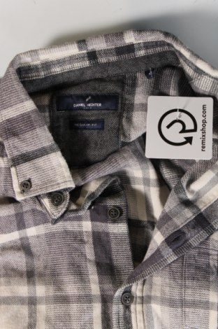 Ανδρικό πουκάμισο Daniel Hechter, Μέγεθος M, Χρώμα Γκρί, Τιμή 23,20 €