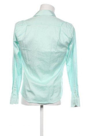 Ανδρικό πουκάμισο Dressmann, Μέγεθος M, Χρώμα Πράσινο, Τιμή 10,43 €