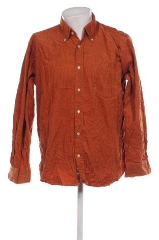 Herrenhemd Easy Wear, Größe XL, Farbe Orange, Preis € 11,83