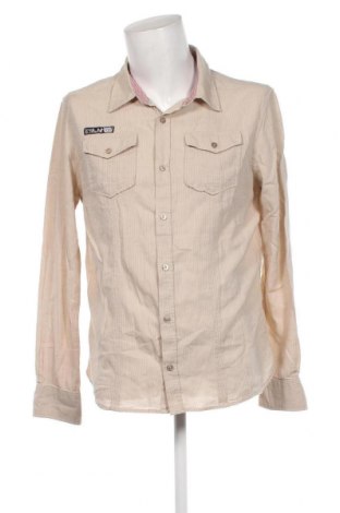Ανδρικό πουκάμισο Elements, Μέγεθος XL, Χρώμα  Μπέζ, Τιμή 9,30 €