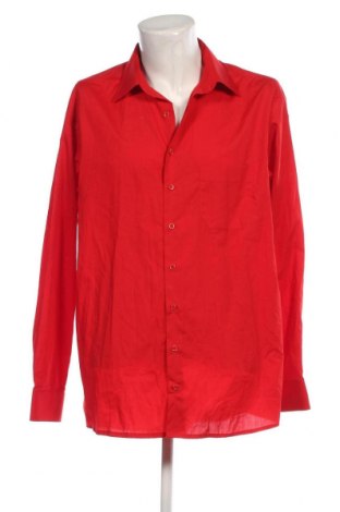 Ανδρικό πουκάμισο Frant, Μέγεθος XXL, Χρώμα Κόκκινο, Τιμή 7,14 €