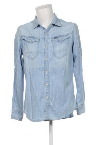 Ανδρικό πουκάμισο G-Star Raw, Μέγεθος L, Χρώμα Μπλέ, Τιμή 45,64 €