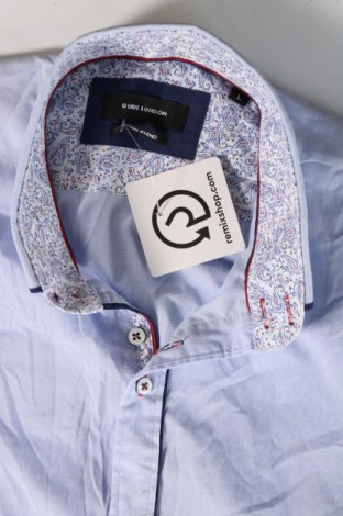 Ανδρικό πουκάμισο Guide London, Μέγεθος L, Χρώμα Μπλέ, Τιμή 13,61 €