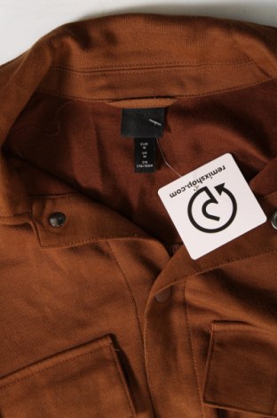 Мъжка риза H&M, Размер M, Цвят Кафяв, Цена 13,05 лв.
