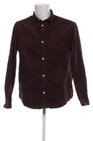 Ανδρικό πουκάμισο H&M, Μέγεθος M, Χρώμα Καφέ, Τιμή 8,54 €