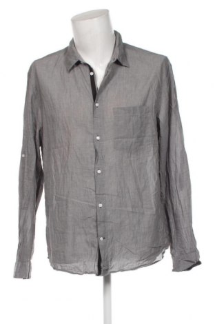 Мъжка риза H&M, Размер XL, Цвят Сив, Цена 15,95 лв.