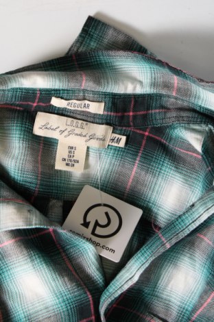 Herrenhemd H&M L.O.G.G., Größe S, Farbe Mehrfarbig, Preis € 7,06