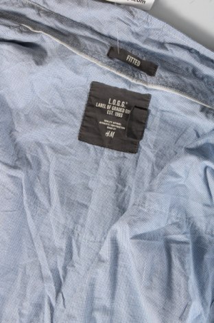 Męska koszula H&M L.O.G.G., Rozmiar XL, Kolor Niebieski, Cena 92,76 zł