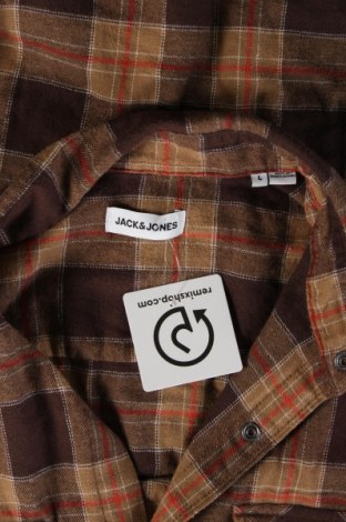 Ανδρικό πουκάμισο Jack & Jones, Μέγεθος L, Χρώμα Πολύχρωμο, Τιμή 9,46 €