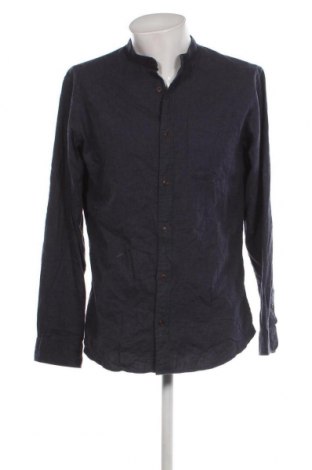 Ανδρικό πουκάμισο Jack & Jones, Μέγεθος L, Χρώμα Μπλέ, Τιμή 11,57 €