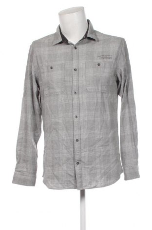 Herrenhemd Jack & Jones, Größe L, Farbe Grau, Preis 11,83 €