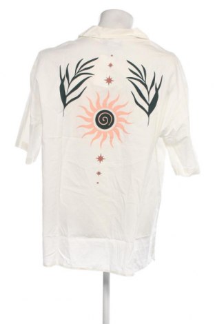Ανδρικό πουκάμισο Jack & Jones, Μέγεθος L, Χρώμα Εκρού, Τιμή 25,36 €