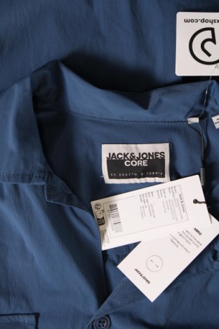 Мъжка риза Jack & Jones, Размер L, Цвят Син, Цена 46,74 лв.