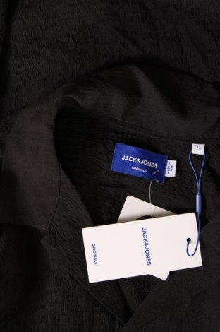 Herrenhemd Jack & Jones, Größe L, Farbe Schwarz, Preis € 24,09