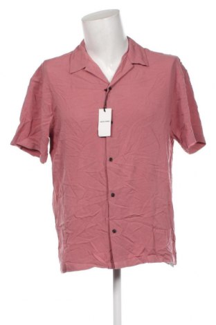 Мъжка риза Jack & Jones, Размер L, Цвят Розов, Цена 44,28 лв.