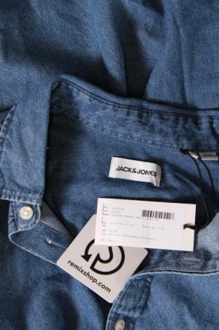 Cămașă de bărbați Jack & Jones, Mărime L, Culoare Albastru, Preț 153,75 Lei