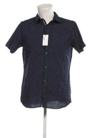 Cămașă de bărbați Jack & Jones, Mărime L, Culoare Albastru, Preț 153,75 Lei