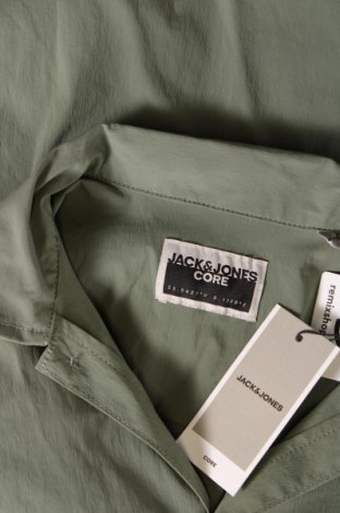 Ανδρικό πουκάμισο Jack & Jones, Μέγεθος L, Χρώμα Πράσινο, Τιμή 24,09 €