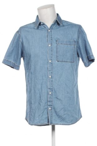 Ανδρικό πουκάμισο Jack & Jones, Μέγεθος L, Χρώμα Μπλέ, Τιμή 22,83 €