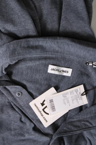 Ανδρικό πουκάμισο Jack & Jones, Μέγεθος L, Χρώμα Μπλέ, Τιμή 23,25 €