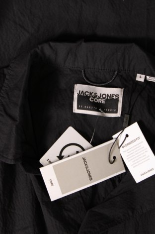 Herrenhemd Jack & Jones, Größe L, Farbe Schwarz, Preis 24,09 €