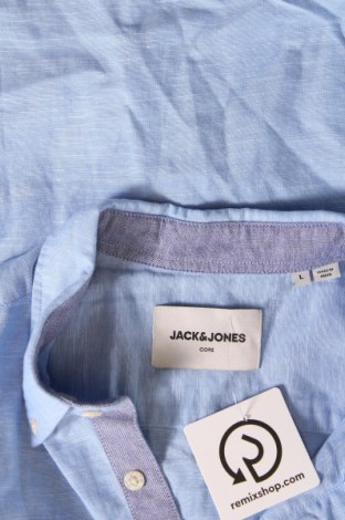 Męska koszula Jack & Jones, Rozmiar L, Kolor Niebieski, Cena 124,58 zł