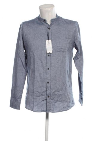 Cămașă de bărbați Jack & Jones, Mărime L, Culoare Albastru, Preț 121,38 Lei