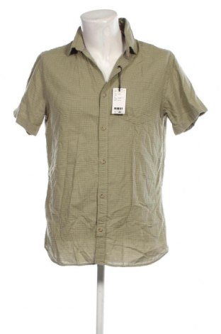 Ανδρικό πουκάμισο Jack & Jones, Μέγεθος L, Χρώμα Πράσινο, Τιμή 24,09 €