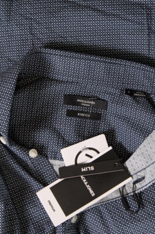 Ανδρικό πουκάμισο Jack & Jones PREMIUM, Μέγεθος S, Χρώμα Μπλέ, Τιμή 17,86 €