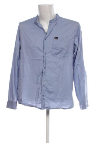 Herrenhemd Jack Wolfskin, Größe L, Farbe Blau, Preis 18,28 €