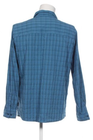 Мъжка риза Jack Wolfskin, Размер XL, Цвят Син, Цена 76,61 лв.