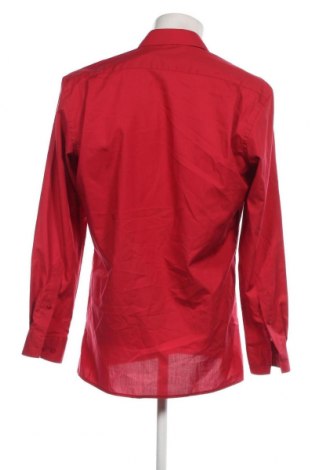 Herrenhemd Jean Carriere, Größe M, Farbe Rot, Preis € 10,09