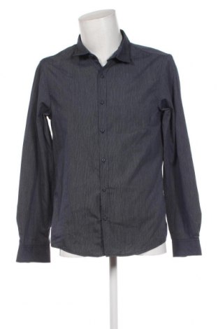 Ανδρικό πουκάμισο Jean Pascale, Μέγεθος M, Χρώμα Μπλέ, Τιμή 4,49 €