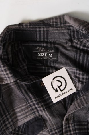 Мъжка риза Jean Pascale, Размер M, Цвят Сив, Цена 13,05 лв.