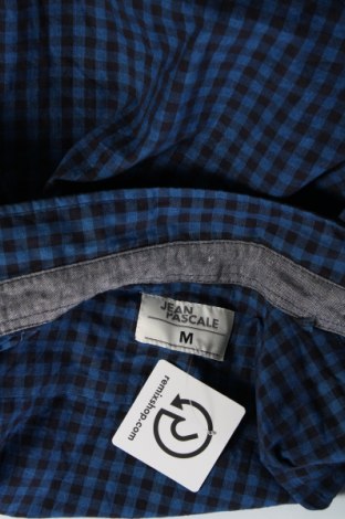 Herrenhemd Jean Pascale, Größe M, Farbe Blau, Preis 8,90 €