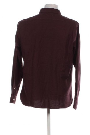 Ανδρικό πουκάμισο Knowledge Cotton Apparel, Μέγεθος XXL, Χρώμα Κόκκινο, Τιμή 19,09 €