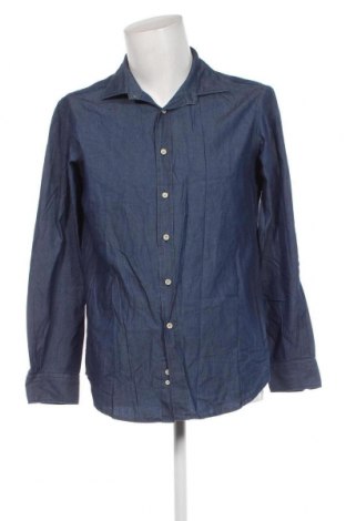 Мъжка риза Koike Barcelona, Размер L, Цвят Син, Цена 31,35 лв.