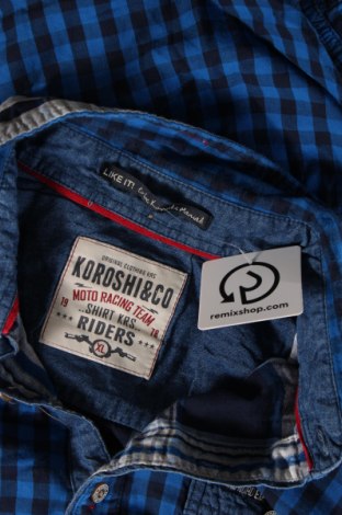 Herrenhemd Koroshi, Größe XL, Farbe Blau, Preis € 9,08