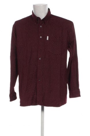 Ανδρικό πουκάμισο Larusso, Μέγεθος L, Χρώμα Κόκκινο, Τιμή 7,18 €