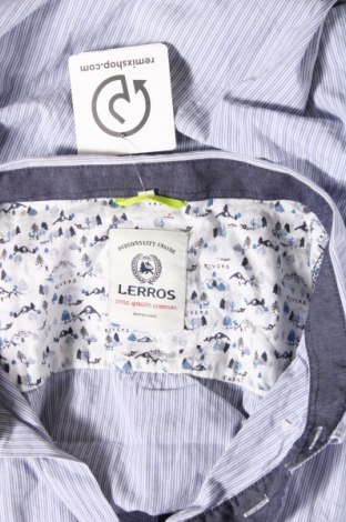 Herrenhemd Lerros, Größe 5XL, Farbe Blau, Preis 23,66 €