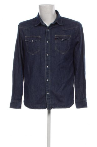 Herrenhemd Levi's, Größe M, Farbe Blau, Preis 38,27 €