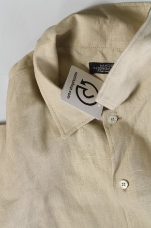 Мъжка риза Mads Norgaard, Размер XL, Цвят Бежов, Цена 102,85 лв.