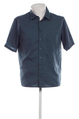 Ανδρικό πουκάμισο Mammut, Μέγεθος M, Χρώμα Μπλέ, Τιμή 42,06 €