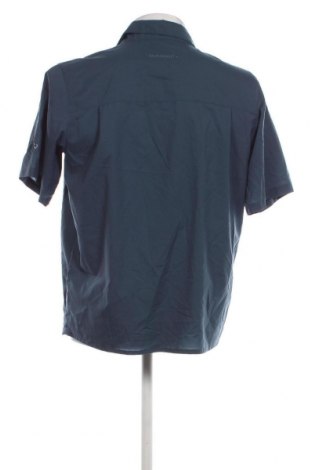 Ανδρικό πουκάμισο Mammut, Μέγεθος M, Χρώμα Μπλέ, Τιμή 42,06 €