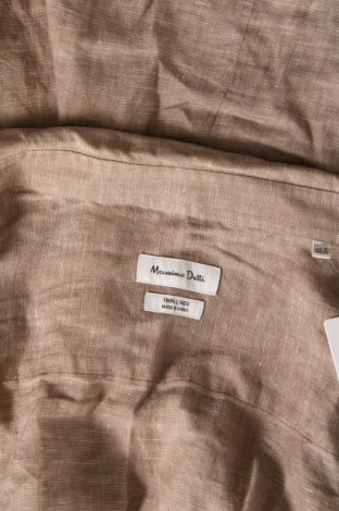 Cămașă de bărbați Massimo Dutti, Mărime XL, Culoare Bej, Preț 140,31 Lei