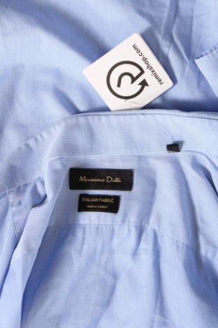 Herrenhemd Massimo Dutti, Größe M, Farbe Blau, Preis € 16,88