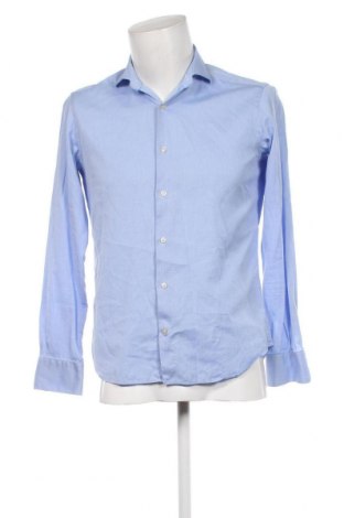 Herrenhemd Massimo Dutti, Größe M, Farbe Blau, Preis 18,28 €