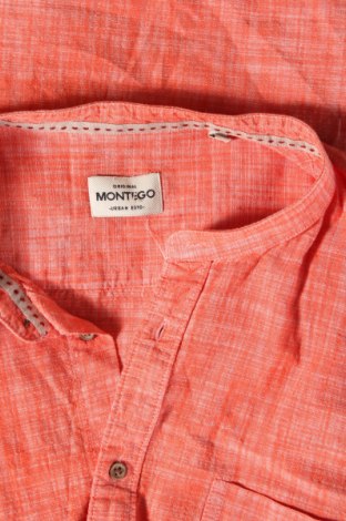 Herrenhemd Montego, Größe XXL, Farbe Orange, Preis € 20,18