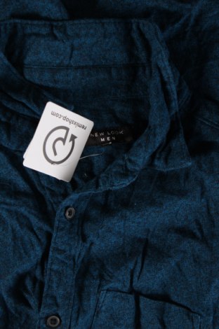 Herrenhemd New Look, Größe M, Farbe Blau, Preis 20,18 €