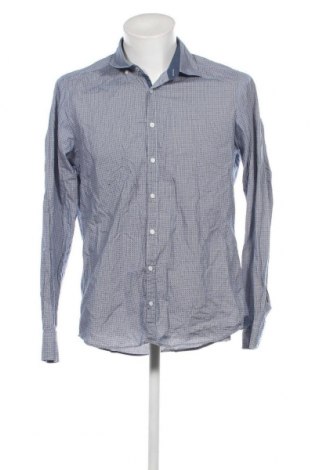 Ανδρικό πουκάμισο Olymp, Μέγεθος L, Χρώμα Μπλέ, Τιμή 15,31 €